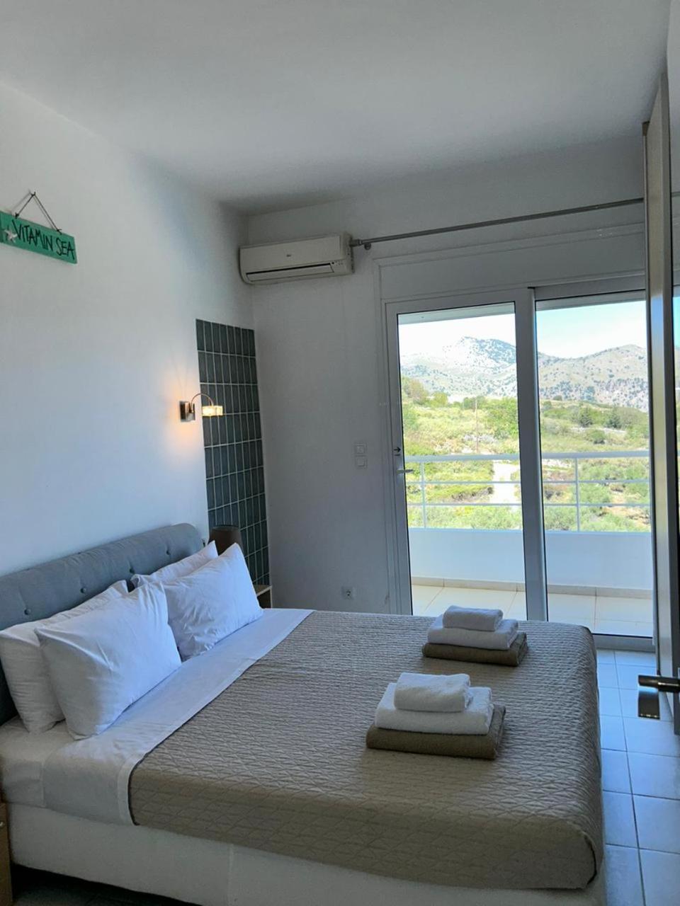 Villa Vuna - Private Pool -Sea View Chania  Exteriör bild
