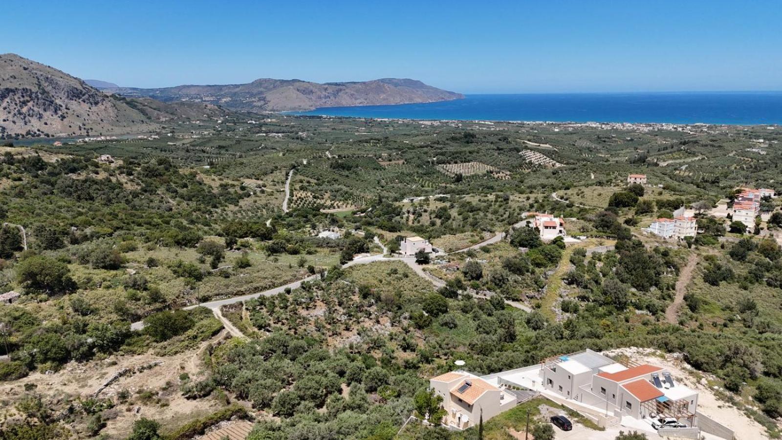 Villa Vuna - Private Pool -Sea View Chania  Exteriör bild